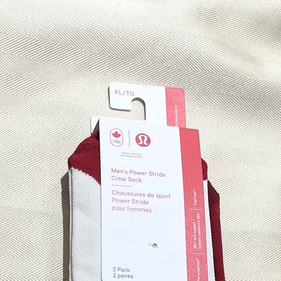 Lululemon Men's Power Stride Crew Socks - Picture 5 of 7